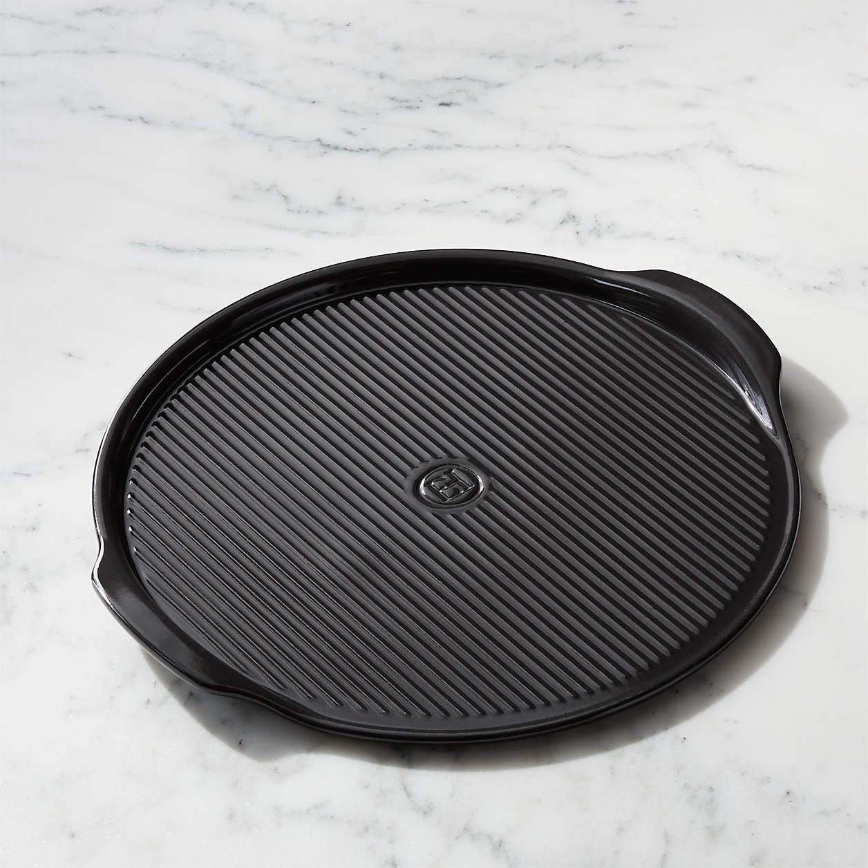 Emile Henry Ribbed Pizza Stone + Reviews Crate & Barrel