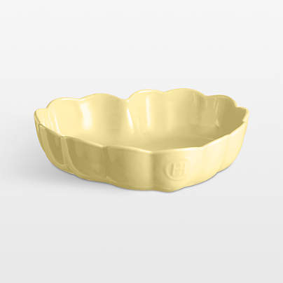 Emile Henry Vanilla Madeleine Heart Baking Dish
