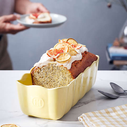 Emile Henry Vanilla Madeleine Loaf Pan
