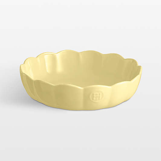 Emile Henry Vanilla Madeleine Round Baking Dish