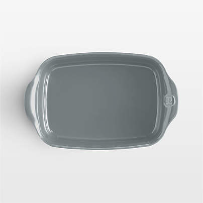 Emile Henry 0.8-Quart Fog Rectangular Stoneware Baker