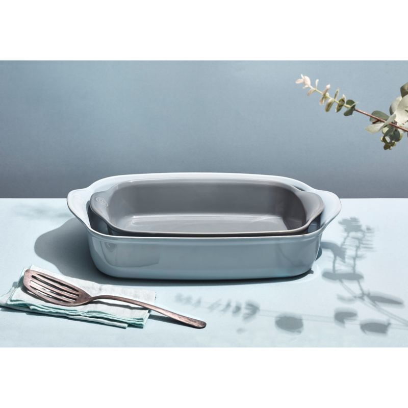 Emile Henry 1.75-Quart Fog Rectangular Stoneware Baker - image 1 of 4