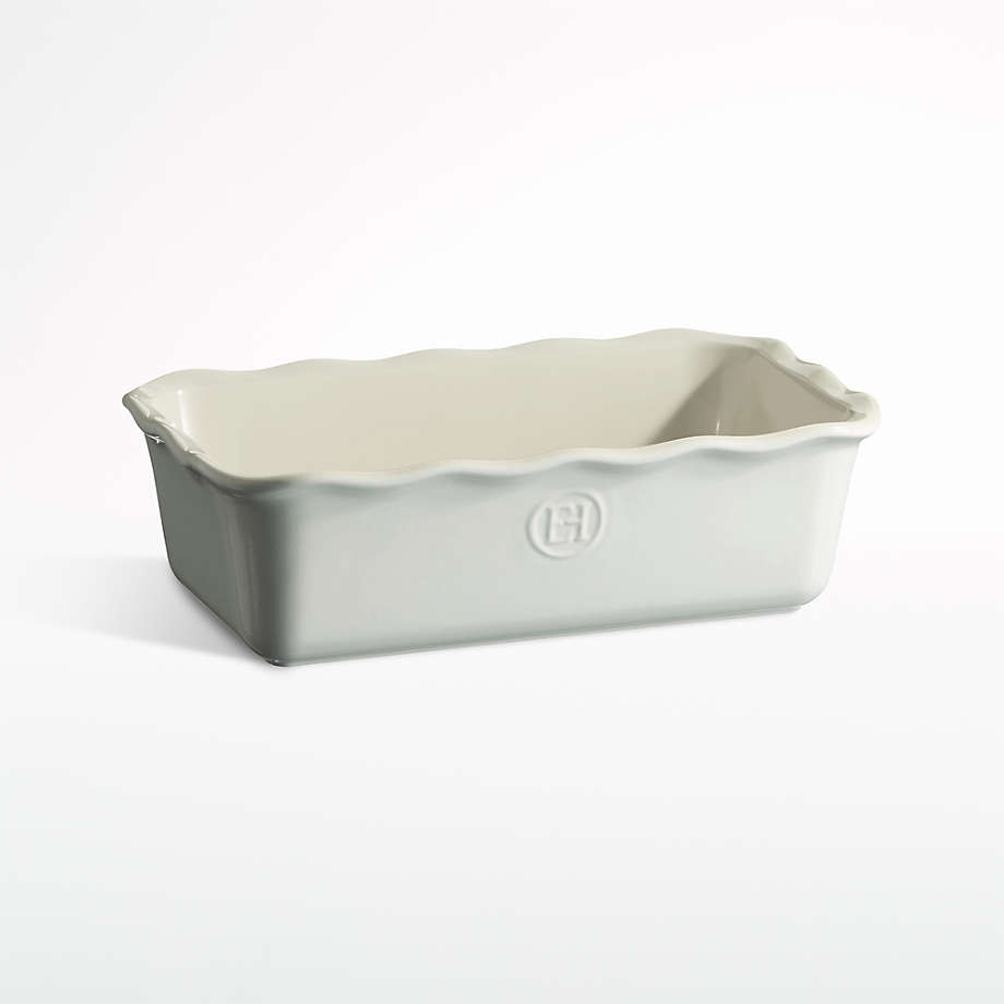 Emile Henry Sugar Modern Classics Loaf Dish + Reviews | Crate & Barrel