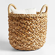 Montecito Large Round Chunky Woven Basket by Jake Arnold