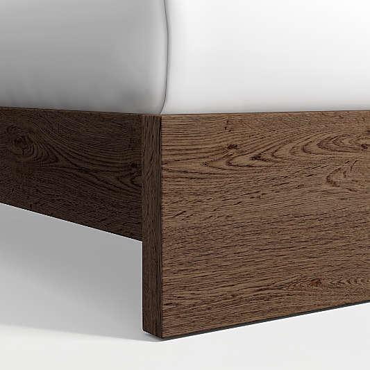Oliver Deep Brown Ash Wood Kids Bed