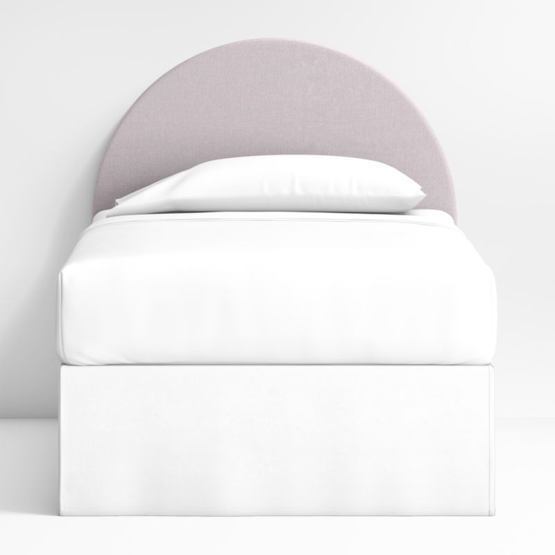 Emma Lilac Upholstered Arched Kids Twin Headboard - image 1 of 3