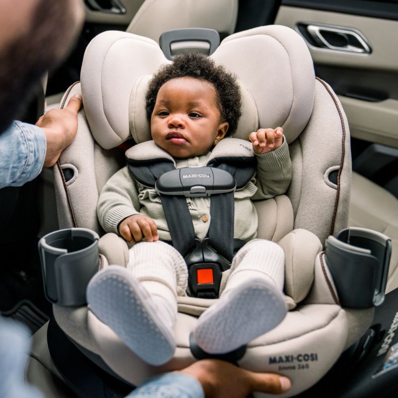 Maxi-Cosi ® Emme 360 ™ Rotating All-in-One Midnight Black Convertible Baby Car Seat - image 1 of 9