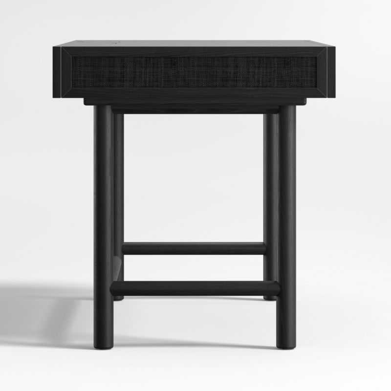 Emmer 48" Charcoal Oak Desk with Outlet - image 4 of 8