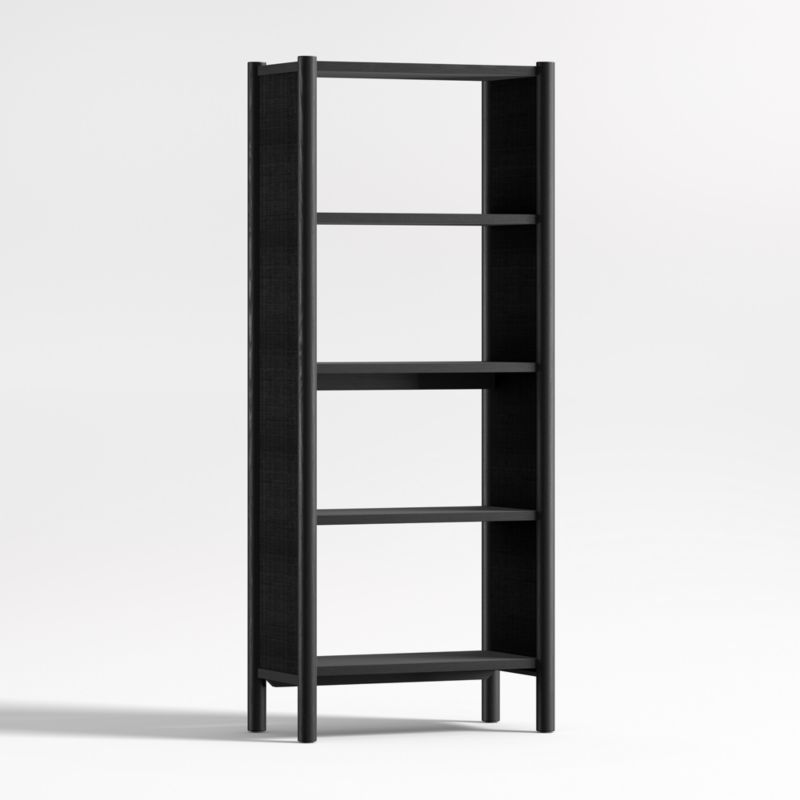 Emmer Charcoal Oak Bookcase - image 3 of 6