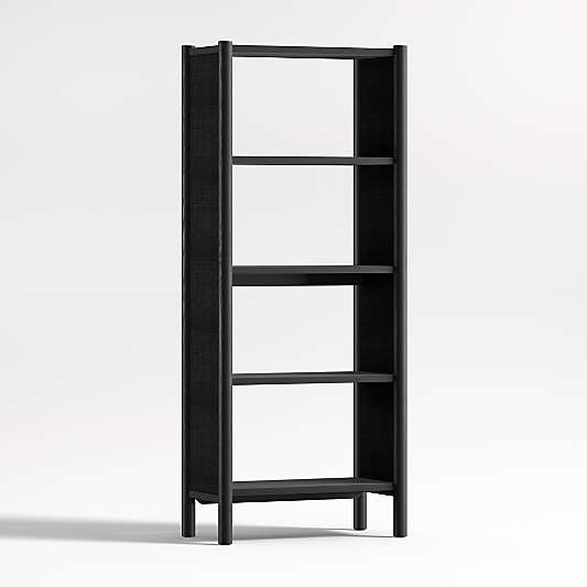 Emmer Charcoal Oak Bookcase