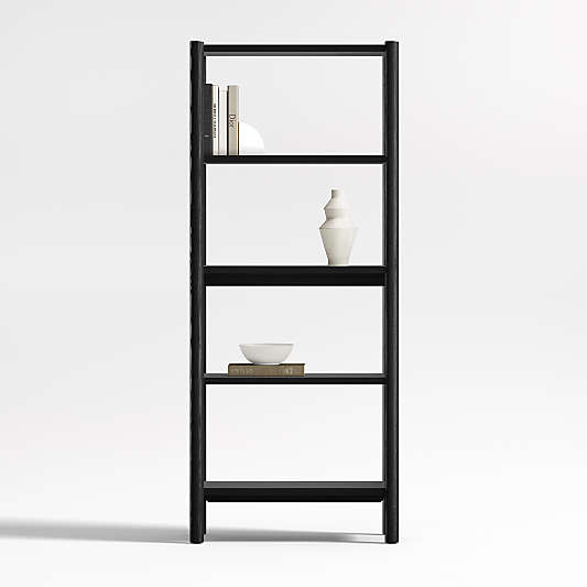 Emmer Charcoal Oak Bookcase