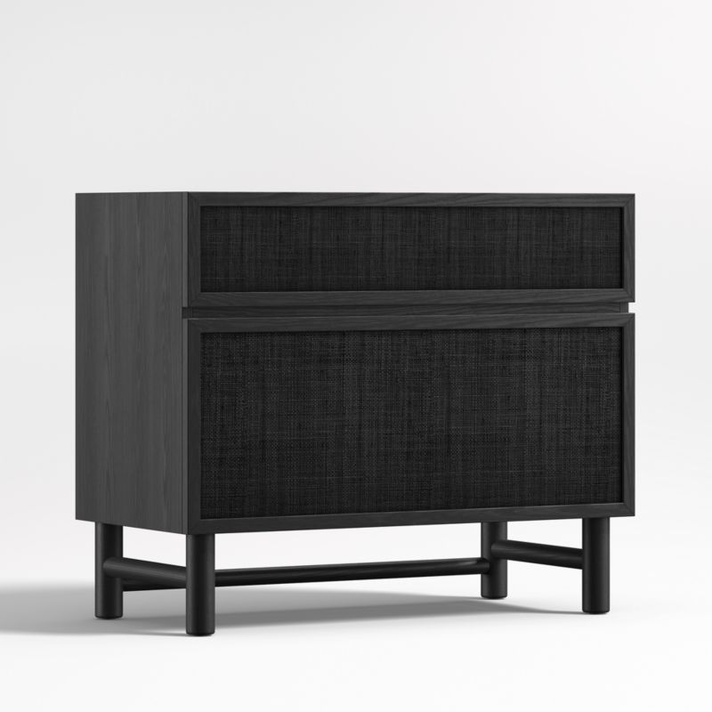 Emmer Large Charcoal Oak File Cabinet - image 3 of 8