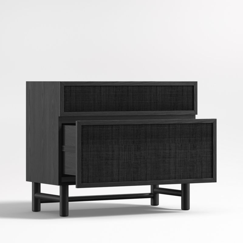 Emmer Large Charcoal Oak File Cabinet - image 5 of 8