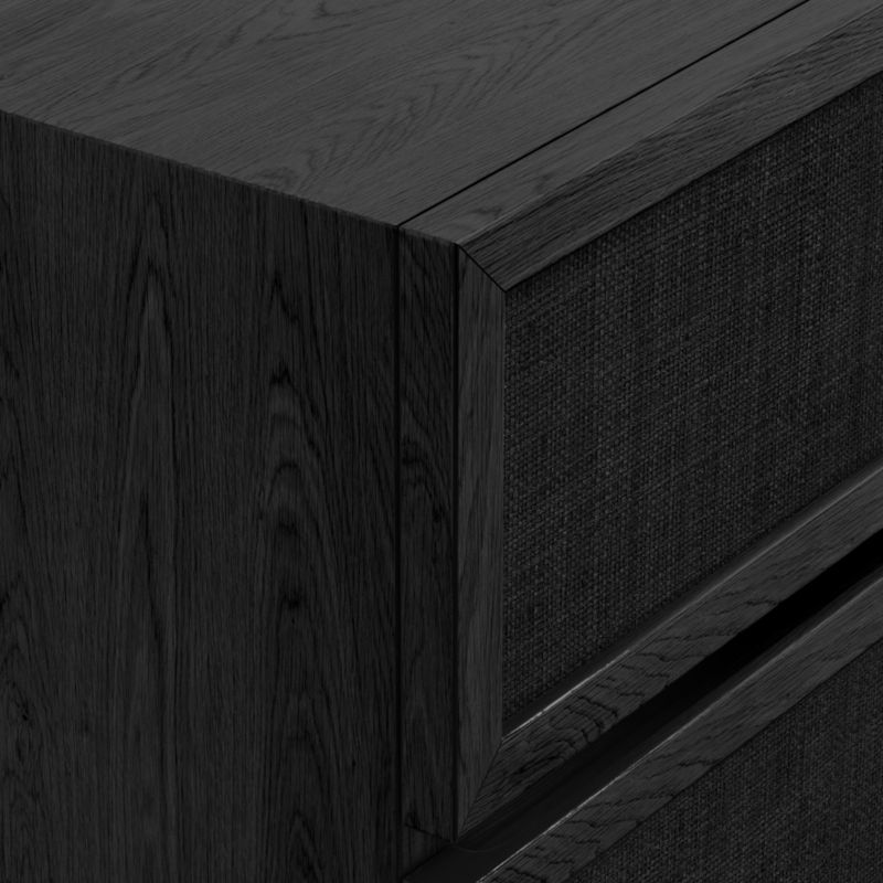 Emmer Large Charcoal Oak File Cabinet - image 6 of 8