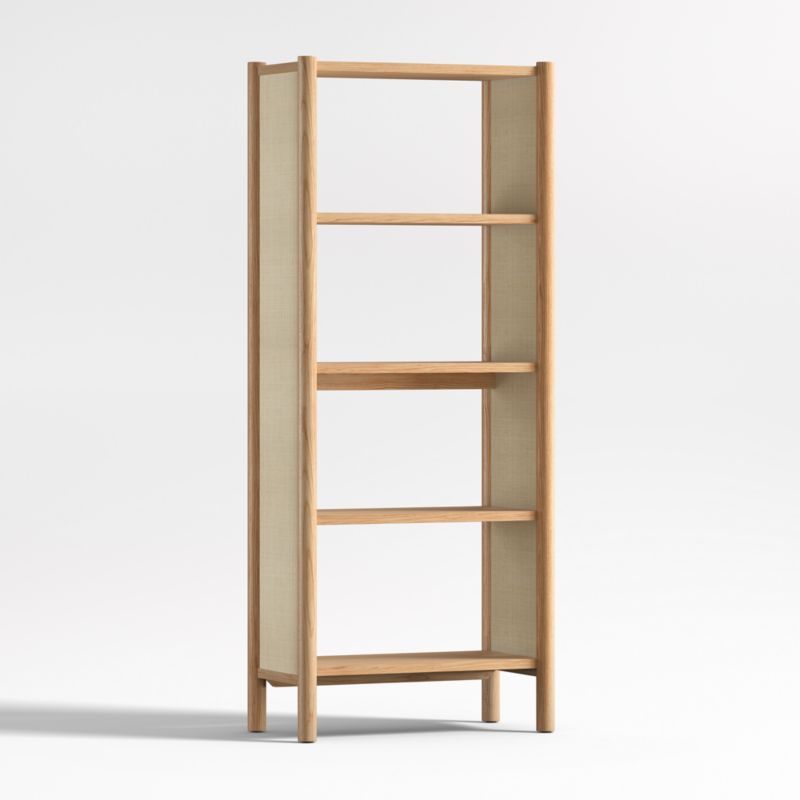 Emmer Natural Oak Bookcase - image 3 of 6