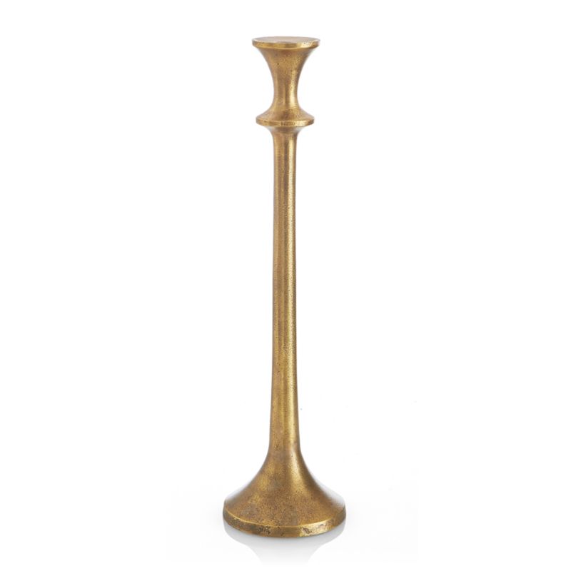 Emmett Antique Brass Taper Candle Holder 12 + Reviews