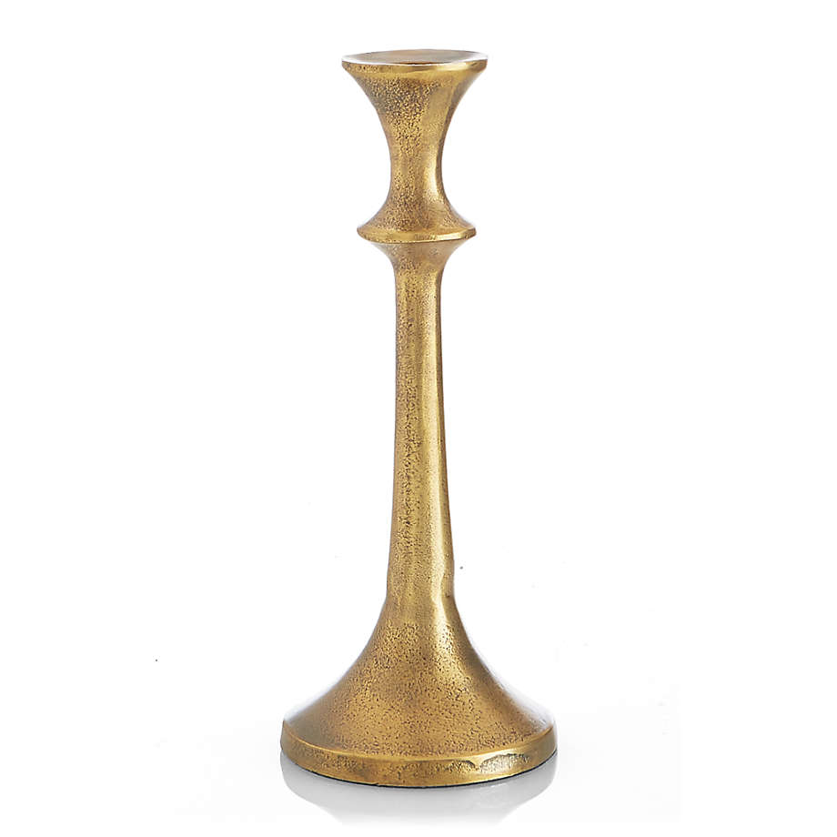Emmett Antique Brass Taper Candle Holder 9.25 + Reviews
