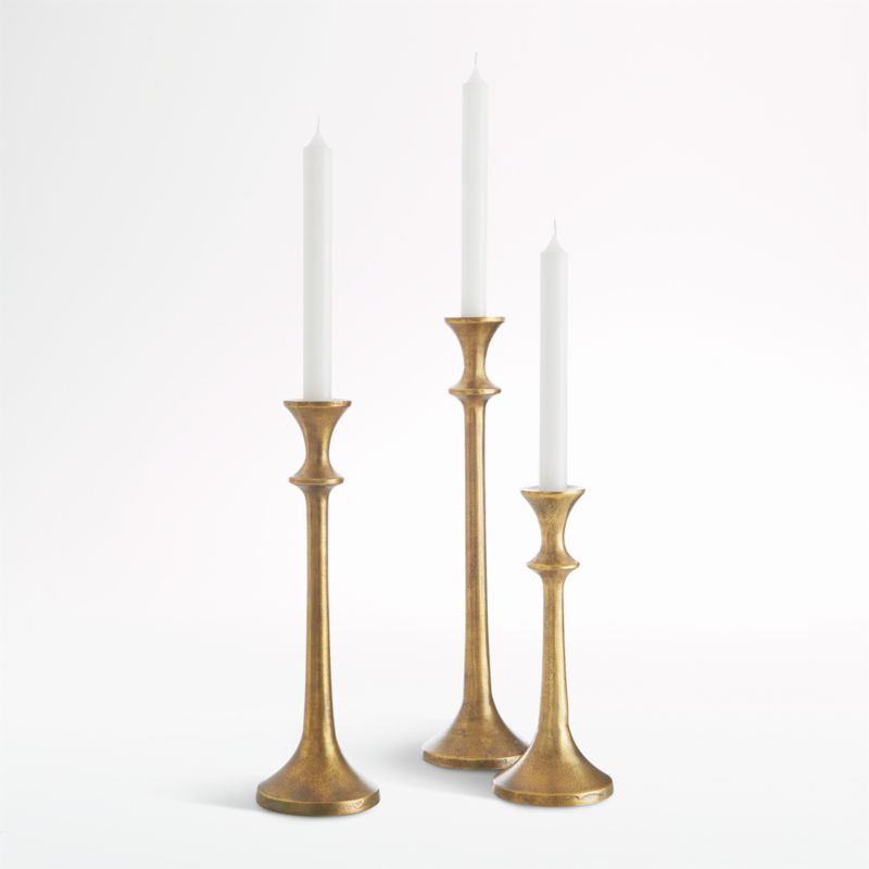 Brass Candle Stick Holders Heavy Weighted Made in India – Portland Revibe