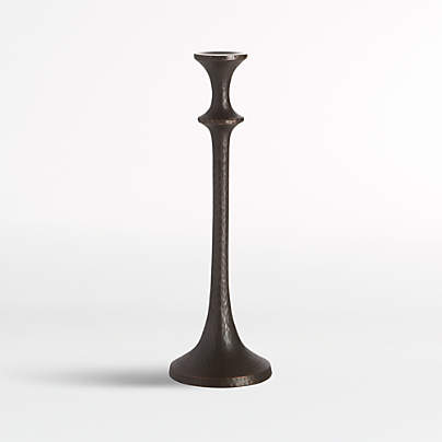Emmett Bronze Taper Candle Holder 12"