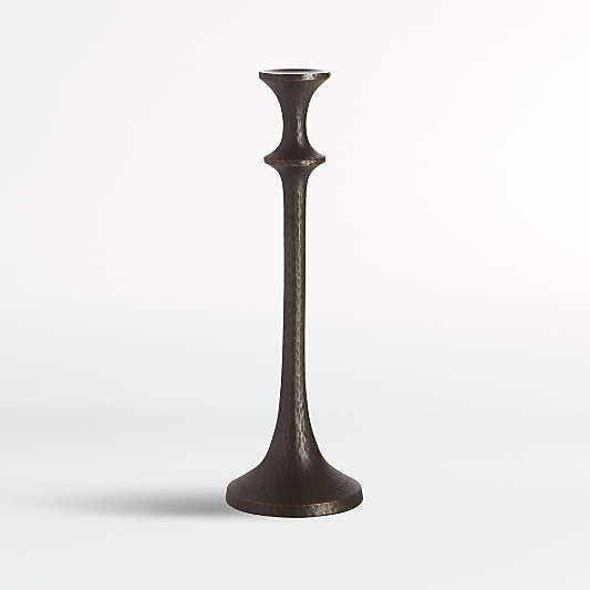 Emmett Bronze Taper Candle Holder 12"