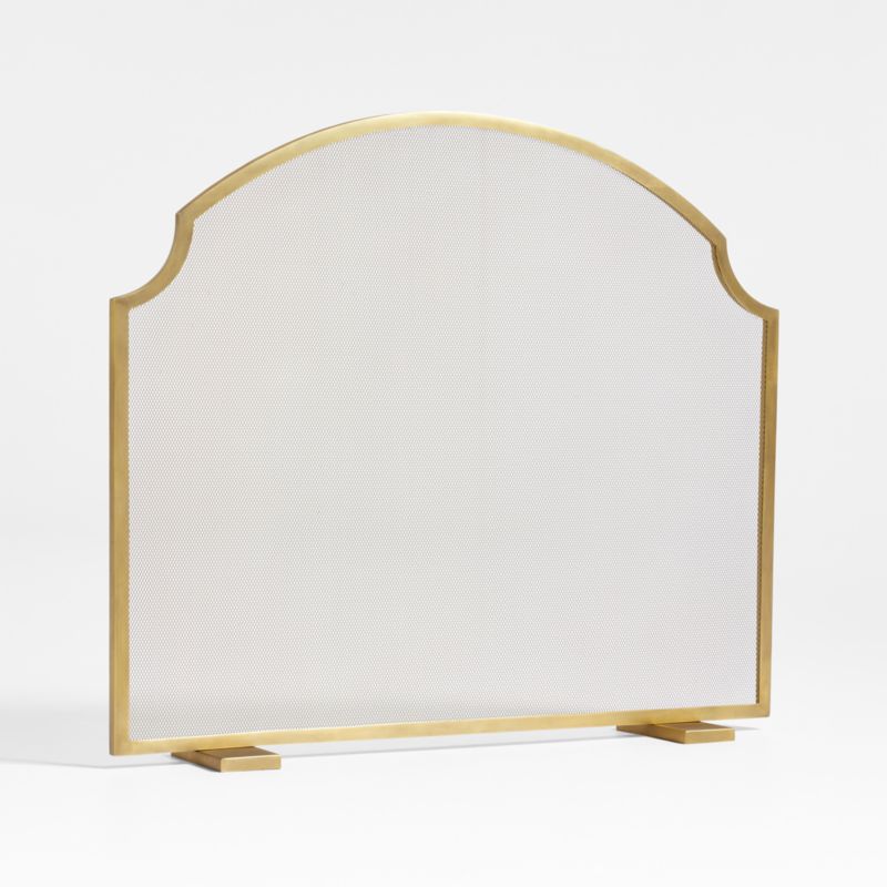 Emmy Brass Fireplace Screen - image 2 of 4