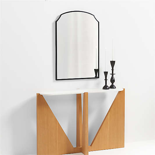 Emmy Black Vanity Mirror 24"x36"