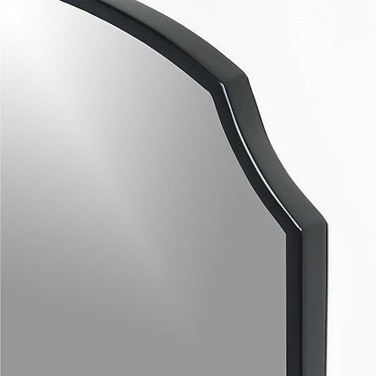 Emmy Black Vanity Mirror 24"x36"