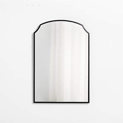 Emmy Black Vanity Mirror 24"x36"