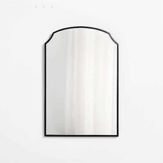 Emmy Black Vanity Mirror 24"x36"