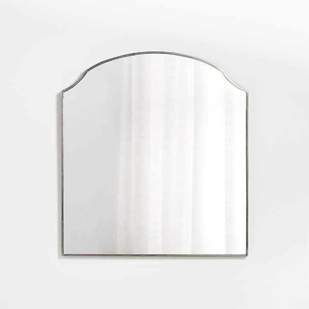 Edge Brass Minimalist Mirror + Reviews Crate & Barrel Canada