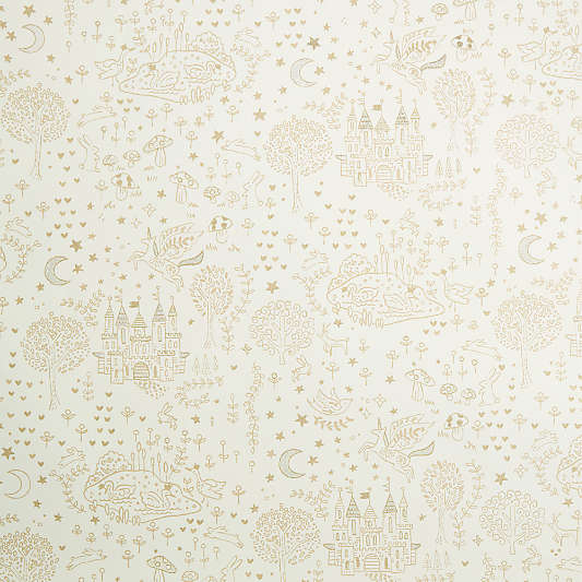 Enchanted Dreams Stone Tan Wallpaper