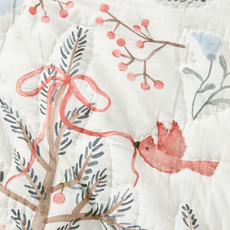 Enchanted Winter Wonderland Kids Twin Quilt - image 7 of 8