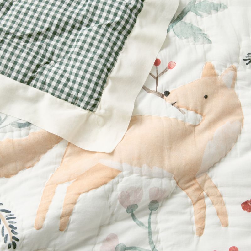 Enchanted Winter Wonderland Kids Twin Quilt - image 6 of 8
