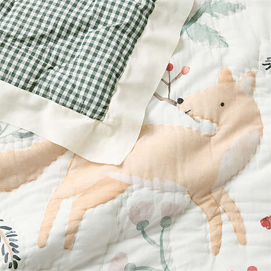 Enchanted Winter Wonderland Kids Quilt