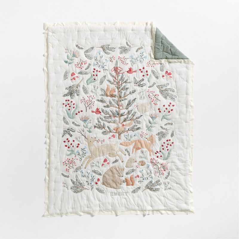 Enchanted Winter Wonderland Kids Twin Quilt - image 3 of 8