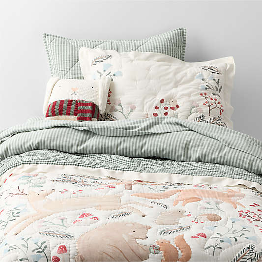 Enchanted Winter Wonderland Kids Quilt