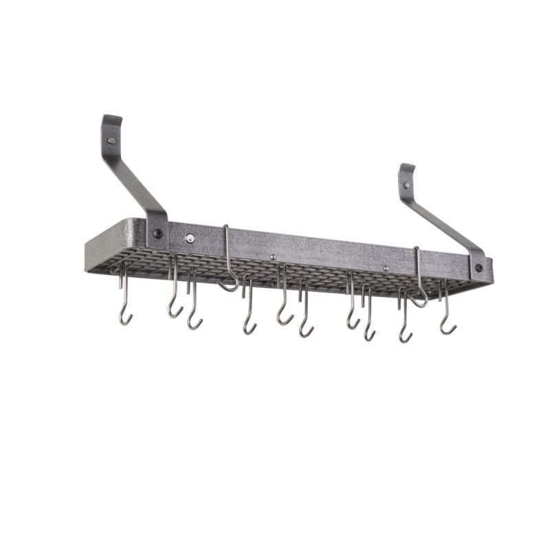 Enclume 30" Hammered Steel Gourmet Bookshelf Rack - image 2 of 3