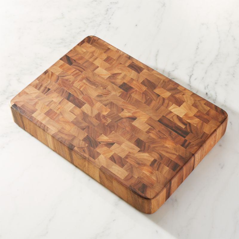 Board With Gastronorm Containers End Grain Board Butcher Block Board End Cutting  Board With Reservoir End Board With Container 