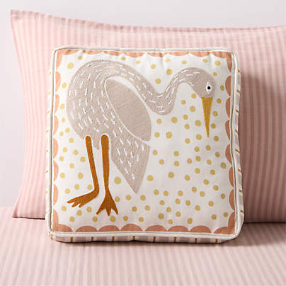 Endangered Animal Birdy Bird Kids Throw Pillow