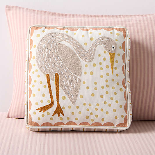 Endangered Animal Birdy Bird Kids Throw Pillow