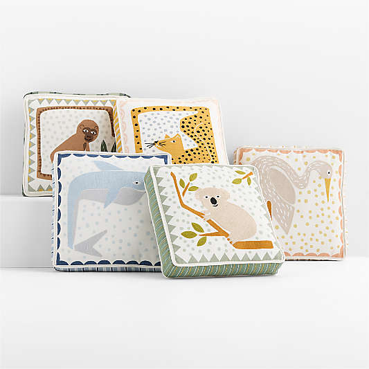 Endangered Animal Birdy Bird Kids Throw Pillow