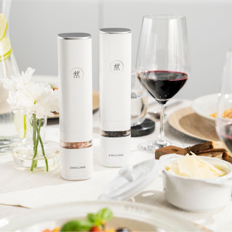 ZWILLING ® Enfinigy White Electric Salt or Pepper Mill - image 3 of 7