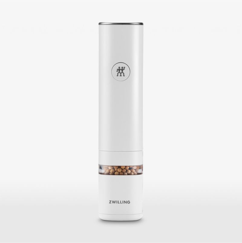 ZWILLING Enfinigy White Electric Salt or Pepper Mill + Reviews