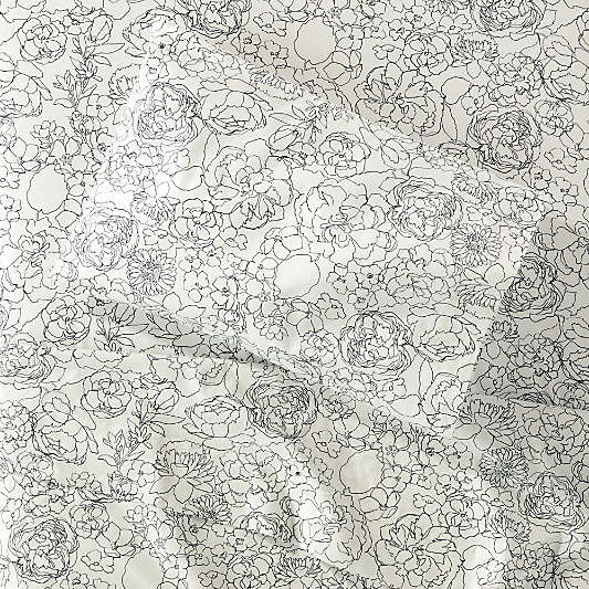 English Garden Organic Toddler Sheet Set