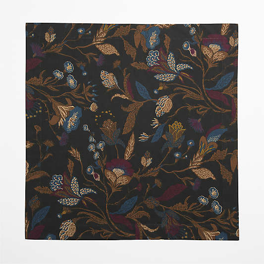 English Floral Cotton Dinner Napkin, Set of 4