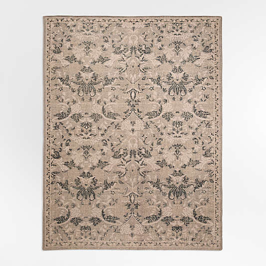 Ennis Performance Traditional Handknotted Grey Rug