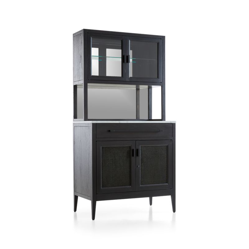 Enzo Bar Cabinet with Hutch - image 10 of 14