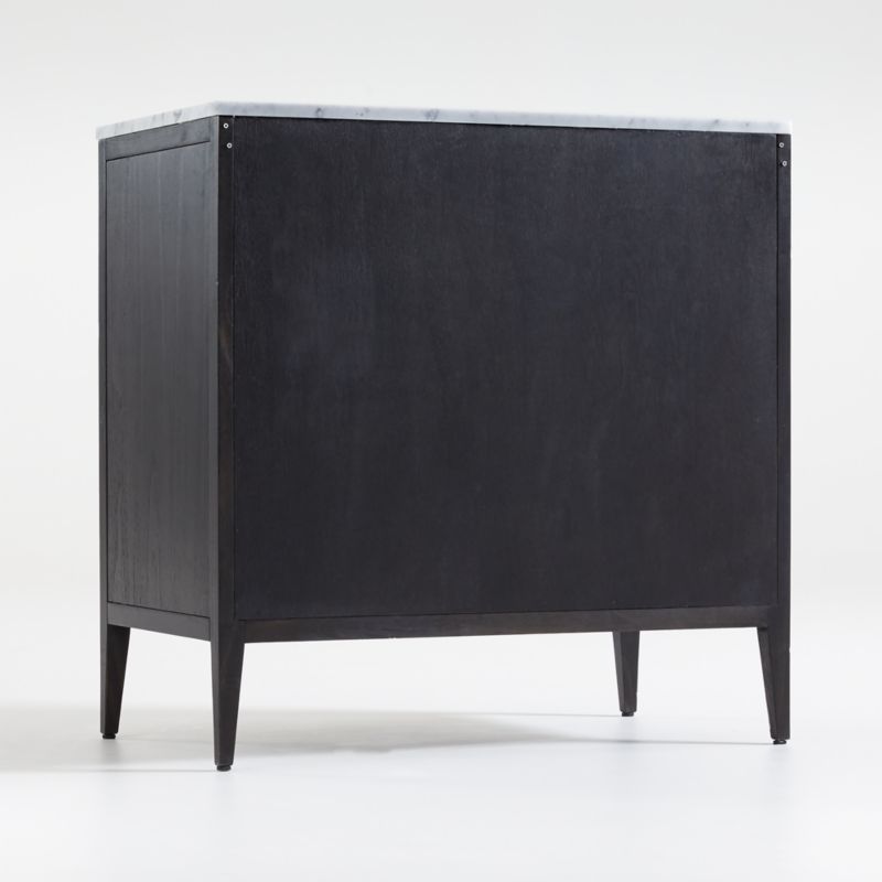 Enzo Small Bar Cabinet with Marble Top - image 4 of 9