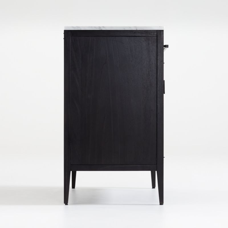 Enzo Small Bar Cabinet with Marble Top - image 7 of 9