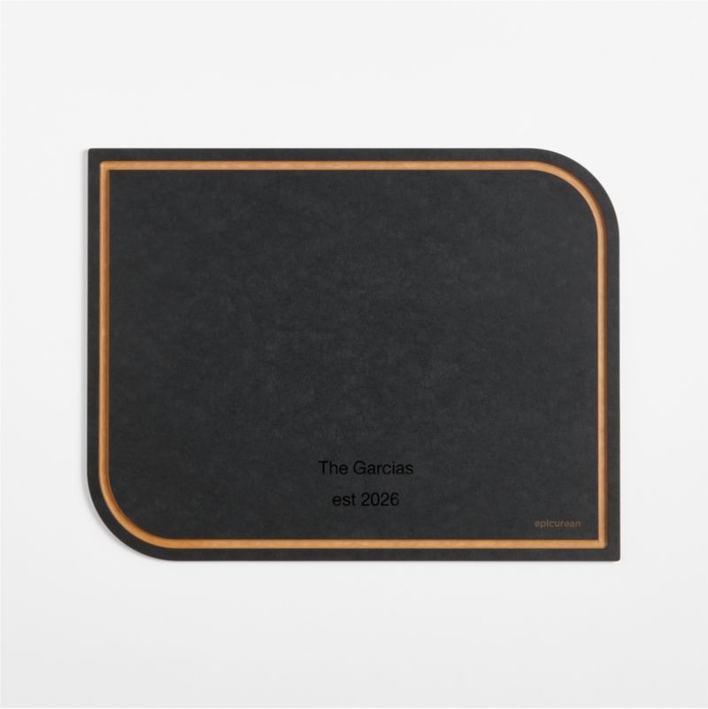 Epicurean Large Black Paper Composite Geo Cutting Board - image 2 of 4
